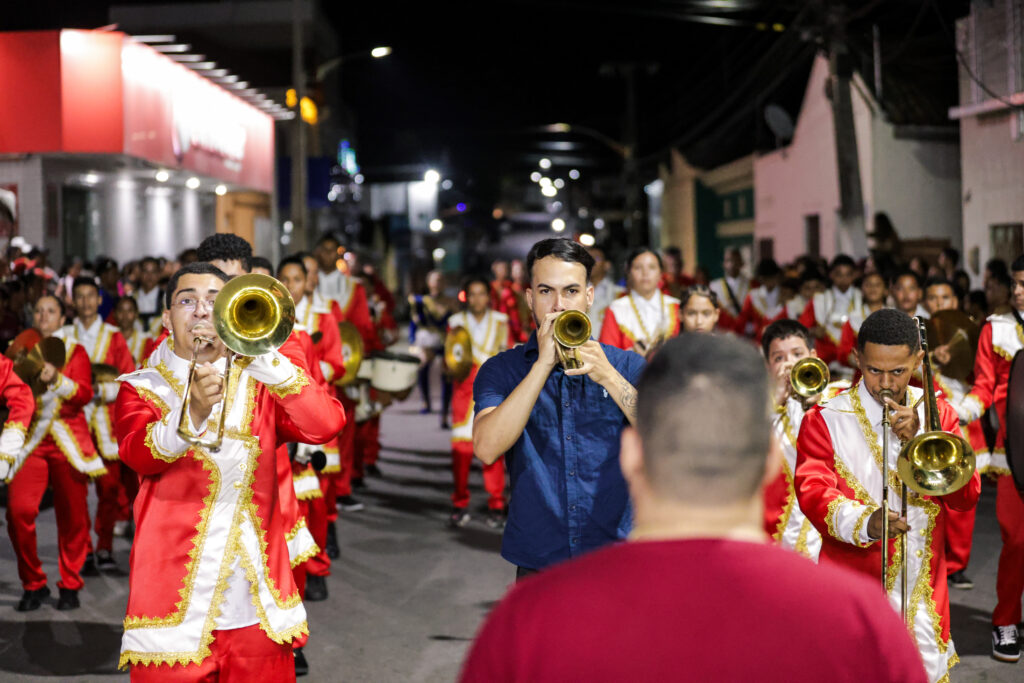1º Encontro de Bandas Marciais e Fanfarras de Itatuba fortalece a cultura e valoriza a música no município